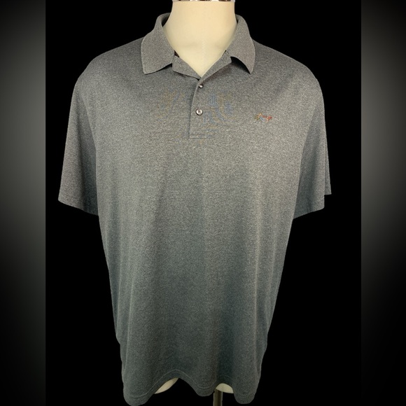 Greg Norman Other - Greg Norman Play Dry Gray Short Sleeve Golf Shirt Men’s 3XL